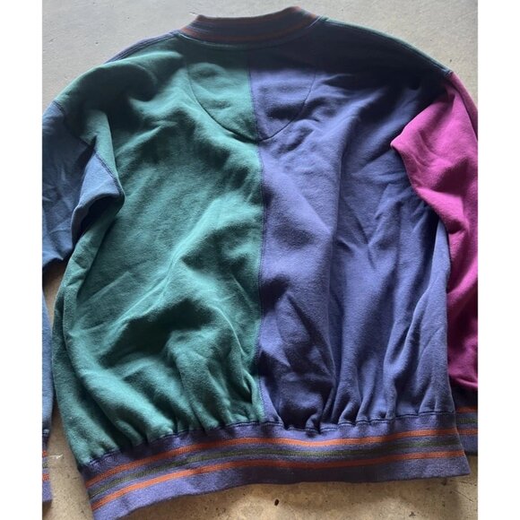 Vintage Ralph Lauren Sweater Mens Sz M Sailor Fair Isle Multicolor Patch Chaps - Picture 13 of 15